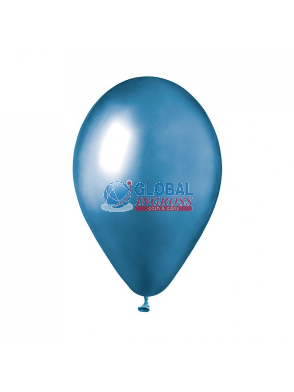 PALLONCINI GLOSSY 13'/33cm CELESTE 50pz