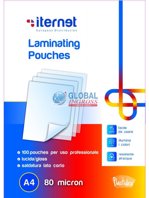 POUCHES A4 80 micron