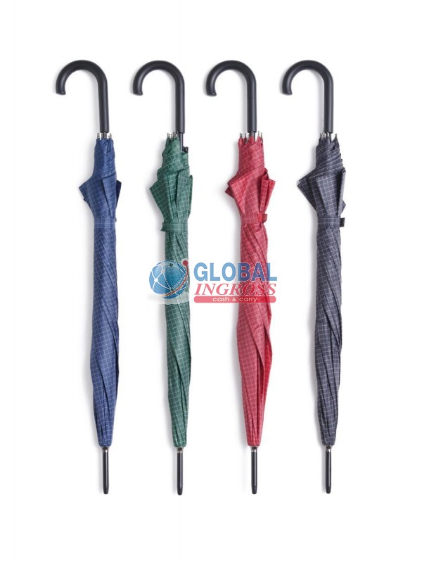OMBRELLO LUNGO QUADRETTO UOMO AUTO