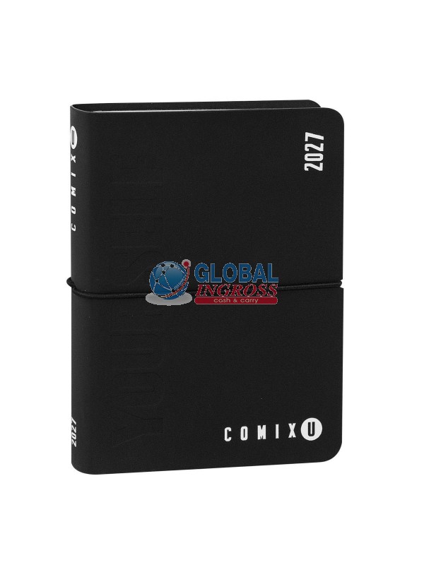 COMIX 2027 U YOURSELF MINI DAY 16mesi BLACK WHITE
