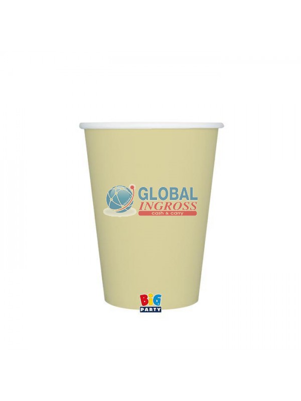 BICCHIERI ECOLOR LATTE 200cc 25pz