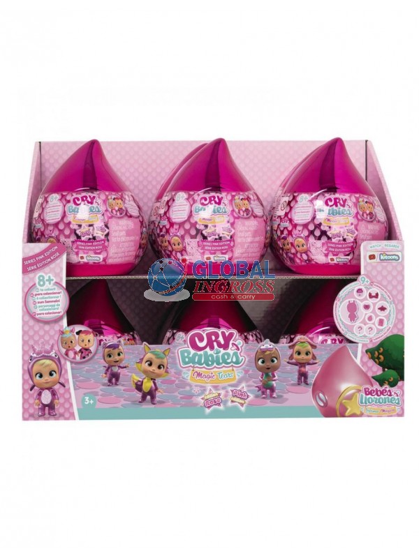 CRY BABIES MINI PINK EDITION