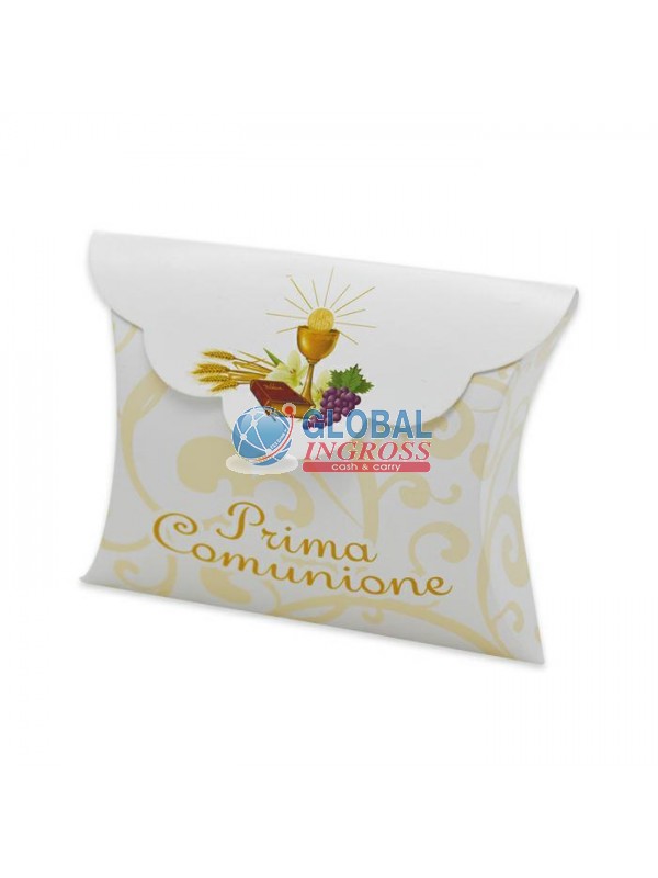 SCATOLINA BUSTA COMUNIONE 10x8x3