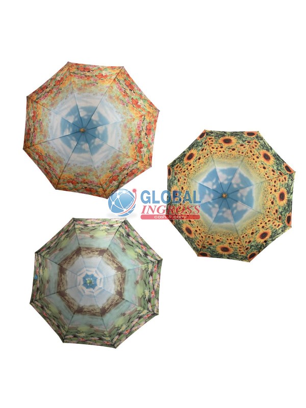 OMBRELLO LUNGO AUTO FIORI