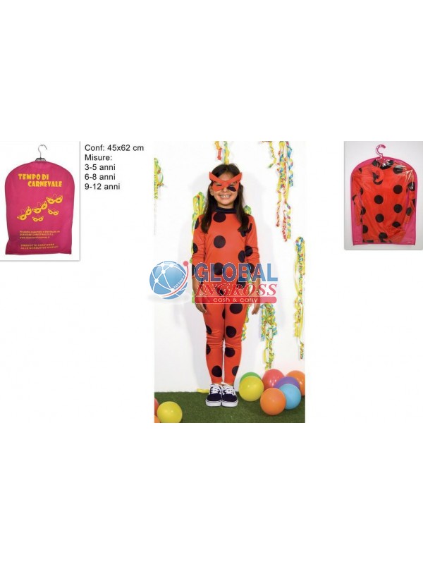 COSTUME COCCINELLA BIMBA MIS.ASS.
