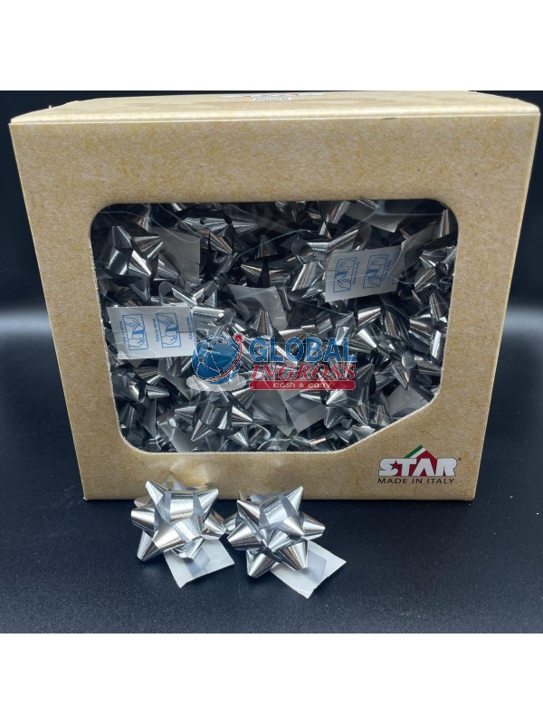 COCCARDA 10mm METAL ARGENTO 21045.6003