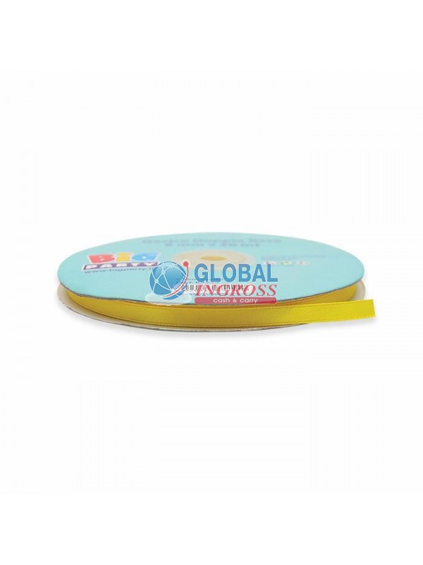 ROTOLO RASO 6mm 50mt GIALLO