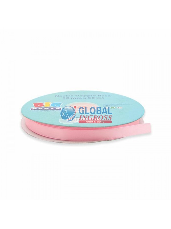 ROTOLO RASO 10mm 50mt ROSA