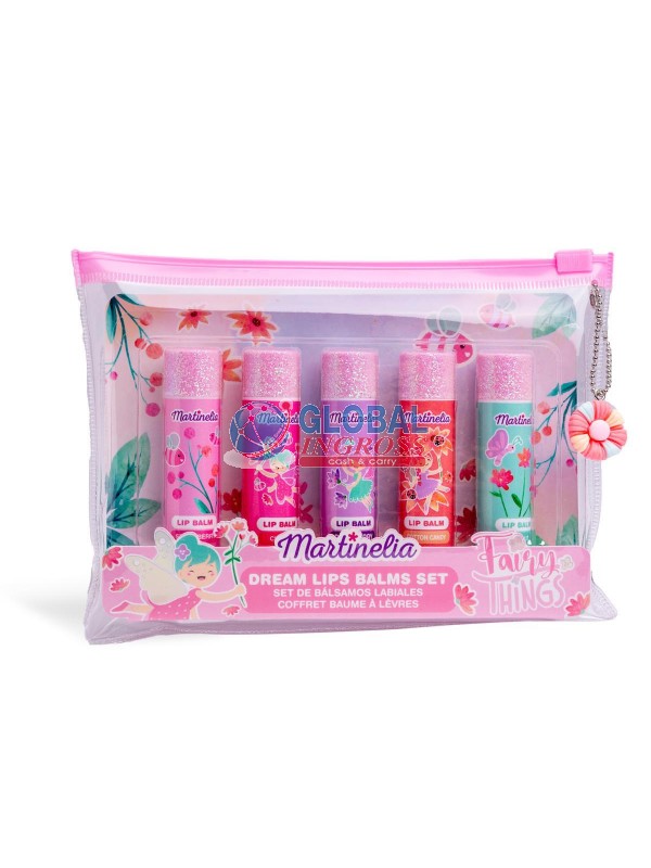 SET LIP BALM 5pz FAIRY THINGS DRAM