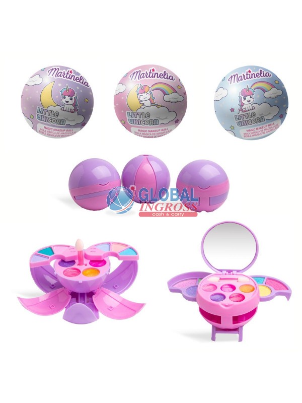 MAKE-UP BALLS LITTLE UNICORN MARTINELIA ass.