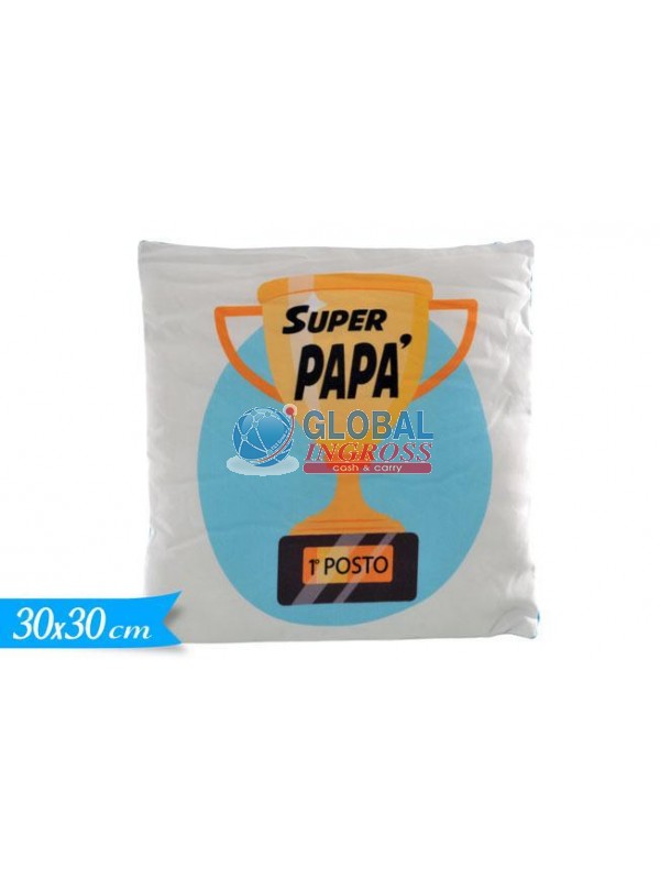 CUSCINO PAPA' SUPER 30x30
