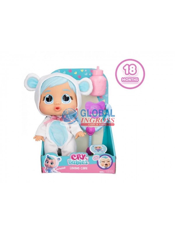CRY BABIES 26cm LOVING CARE KRISTAL DOTTORE