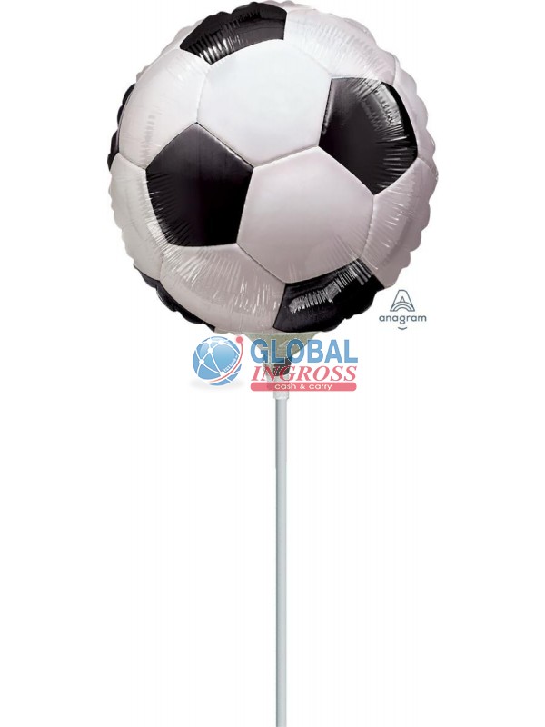 MYLAR MINI PALLONE CALCIO 23cm MINISHAPE
