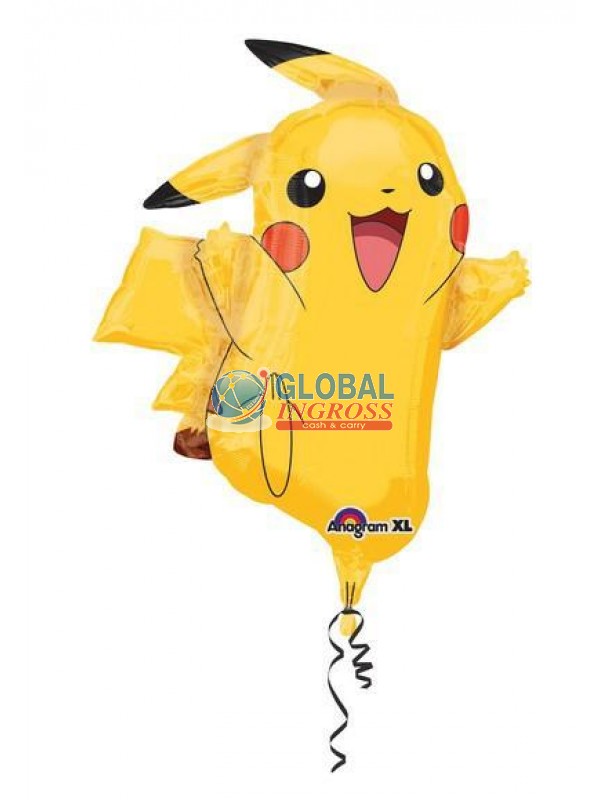 MYLAR POKEMON PIKACHU 62x78cm