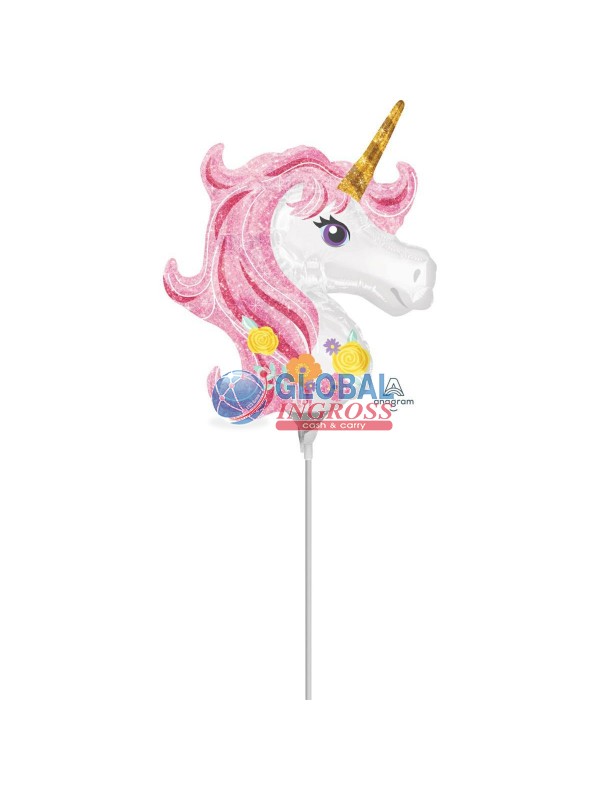 MYLAR MINI UNICORN MINISHAPE