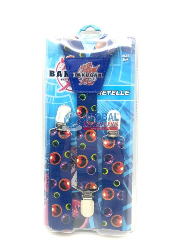 BRETELLE BAKUGAN SFERE BLU EL.
