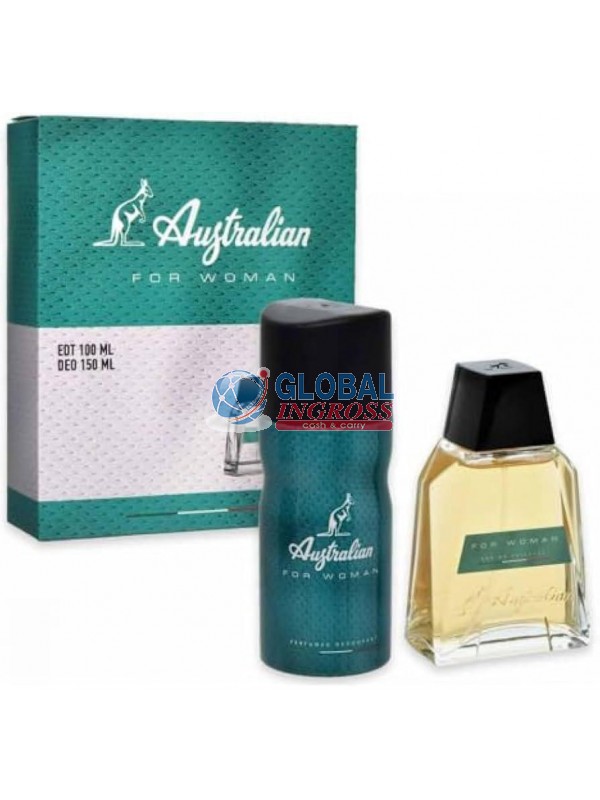 CONF. AUSTRALIAN VERDE WOMAN EDT + DEODORANTE