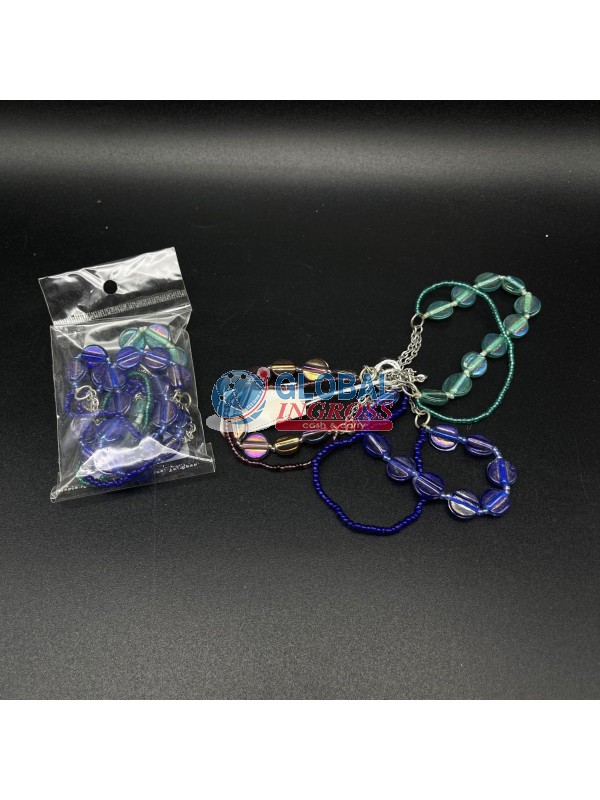 BRACCIALE PERLINE 3 COLORI