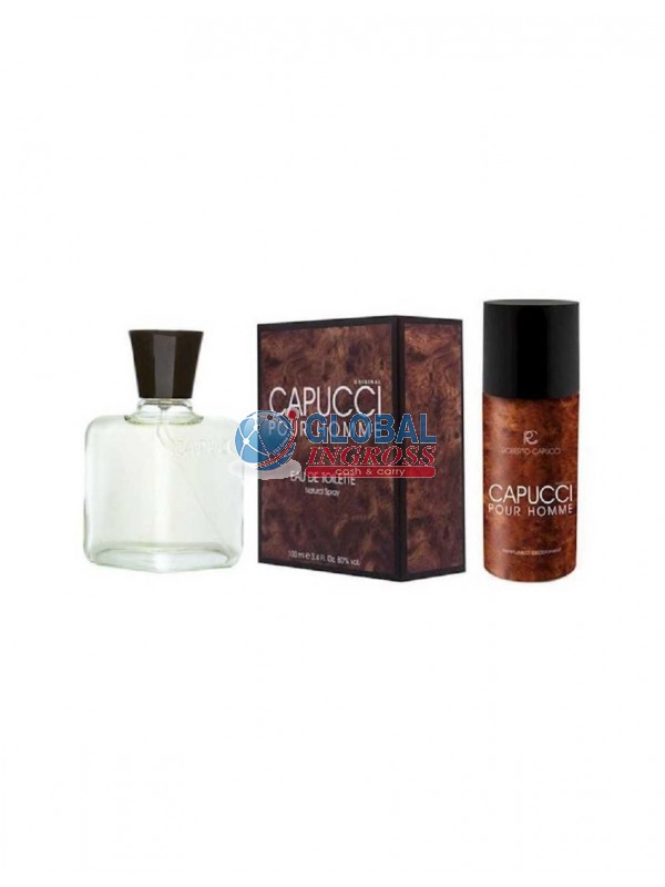 CONF. CAPUCCI UOMO EDT+DEO
