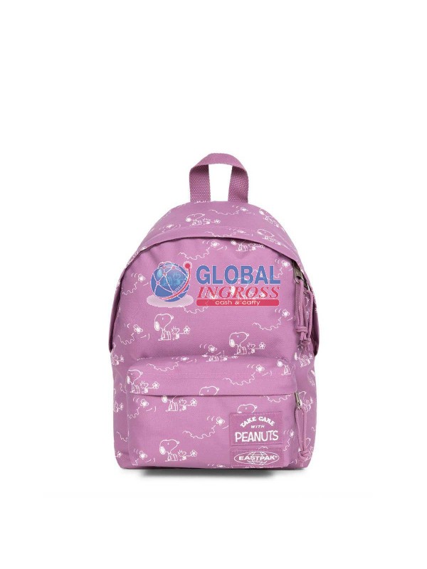 ZAINETTO EASTPAK - SPECIAL PEANUTS PINK ORBIT