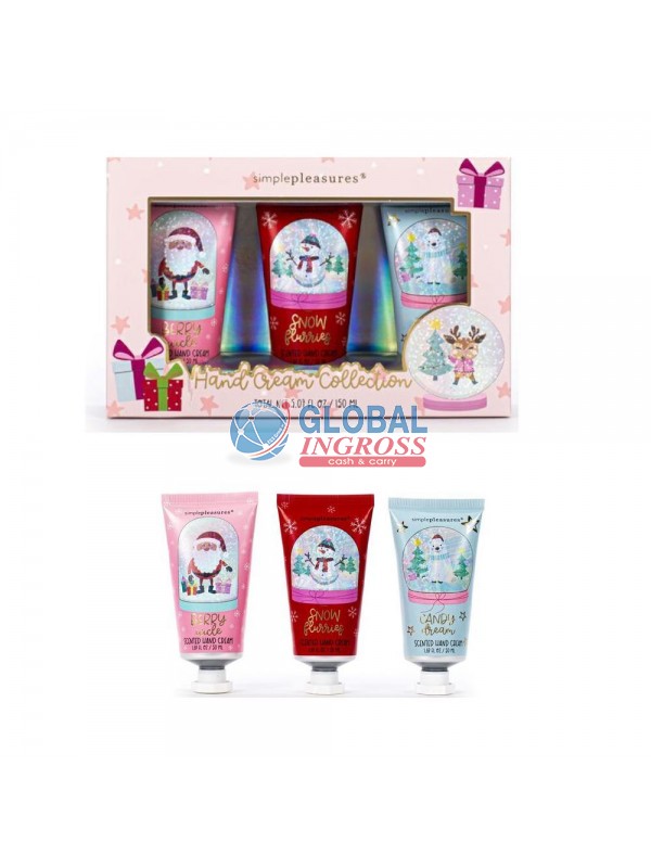 SET 3 CREMA MANI GOLD/HOLOGRAPHIC FOIL