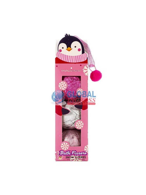 SET 3 BOMBE DA BAGNO PINGUINO STOCKING STUFFER