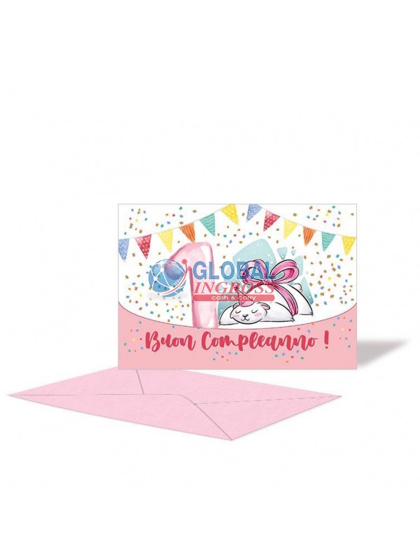 BIGLIETTO 1 ANNO P/S ROSA