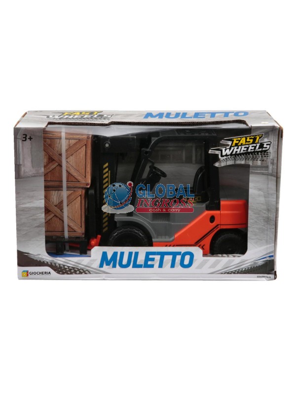 MULETTO CON BANCALE E CASSA