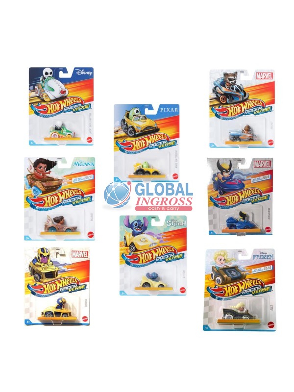 HOT WHEELS DISNEY RACERVERSE modelli ass.