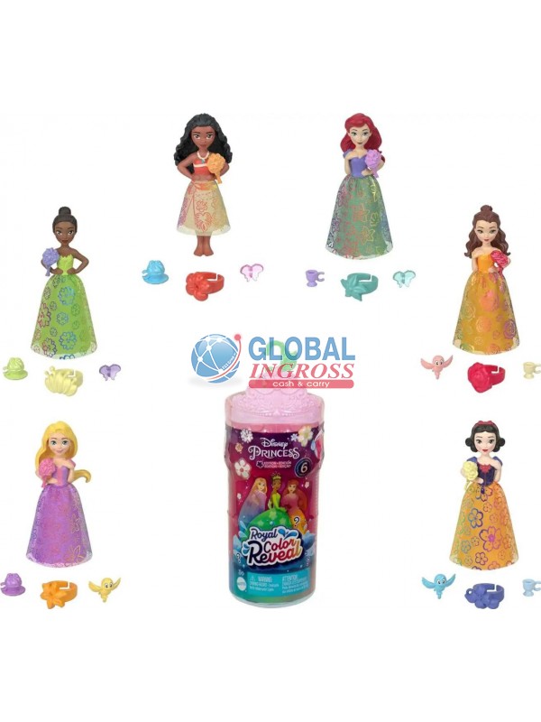 PRINCESS DISNEY ROYAL COLOR REVEAL