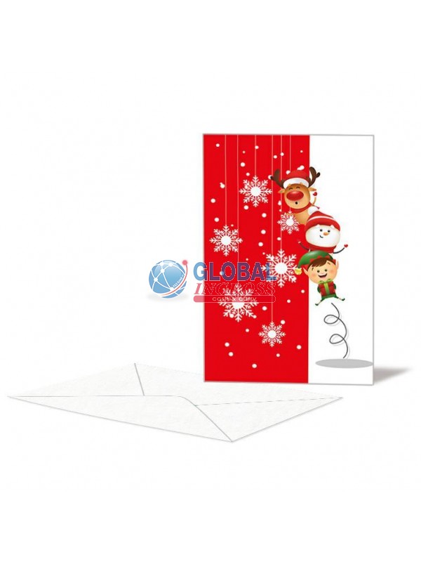 BIGLIETTO NATALE UMORISTICO