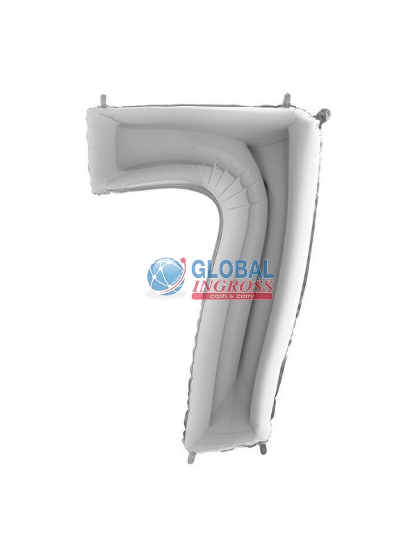 MYLAR NUMERO ARGENTO 7
