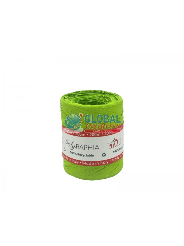 POLYRAFIA VERDE MELA 200mt col.65