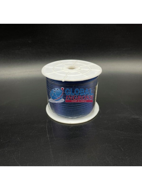 NASTRO RASO 3mm BLU 1mt