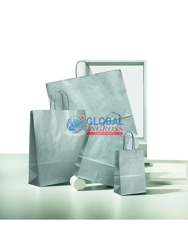 SHOPPER ARGENTO 14x21,5
