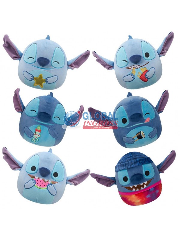SQUISHMALLOWS PELUCHE 25cm STITCH ASS.2
