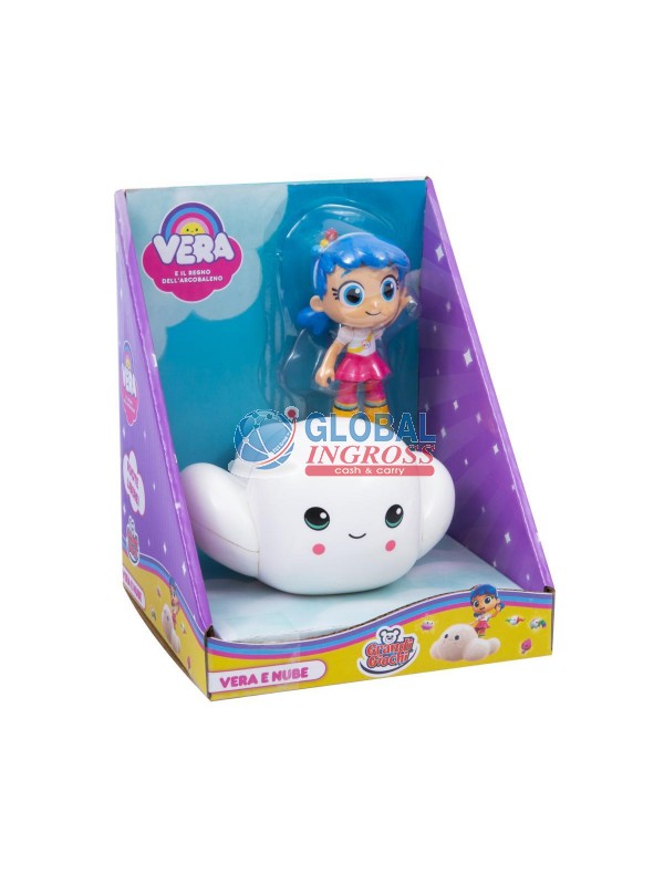 BAMBOLA VERA & RA NUBE C/RUOTE