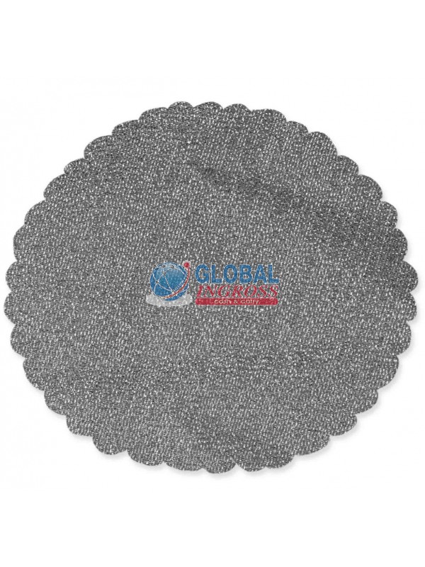 VELETTI TULLE ARGENTO 12pz.