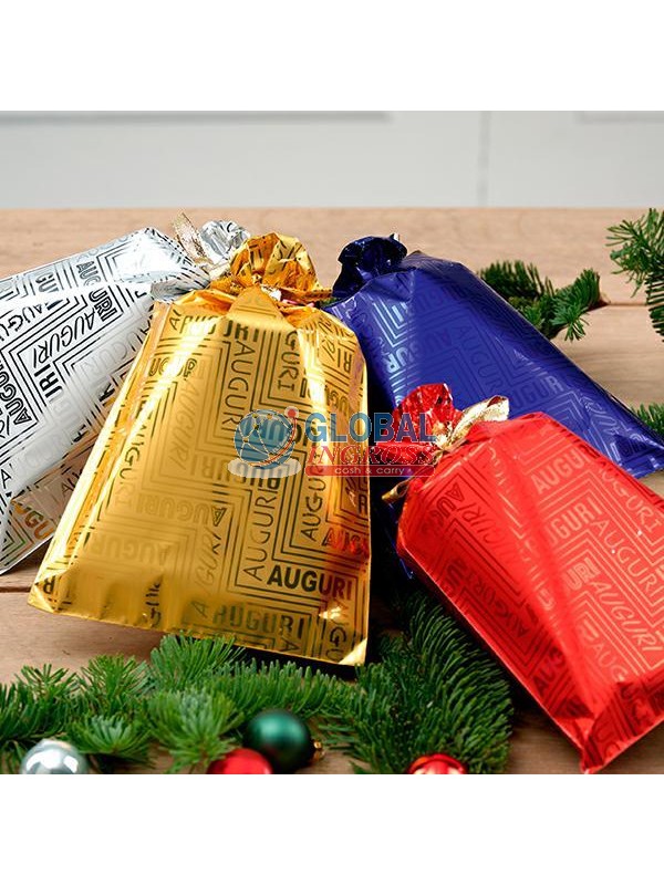 BUSTA AUGURI METAL 35x50