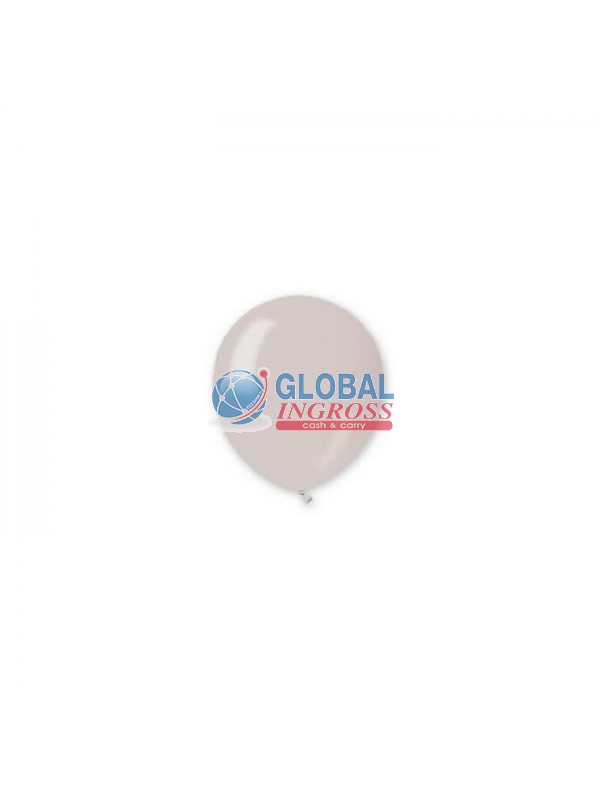 PALLONCINI METAL 5'ARGENTO 100pz