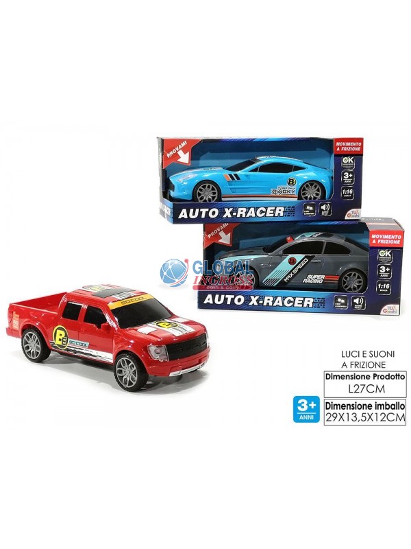 AUTO X-RACER LUCI E SUONI