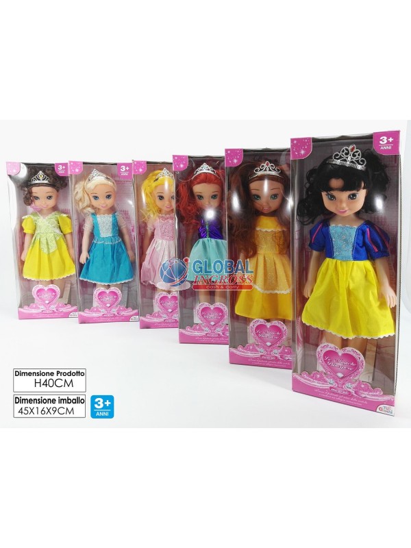 BAMBOLA MAGICA PRINCIPESSA 40cm