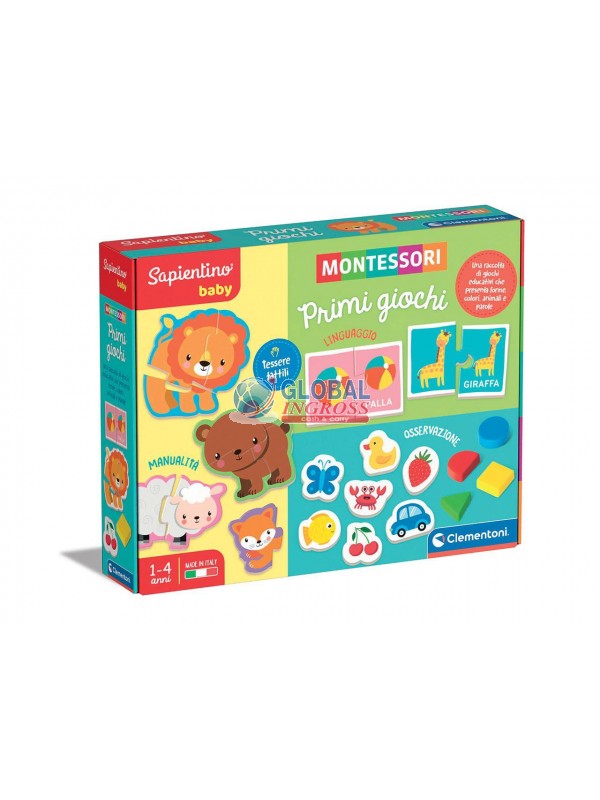 MONTESSORI - PRIMI GIOCHI.