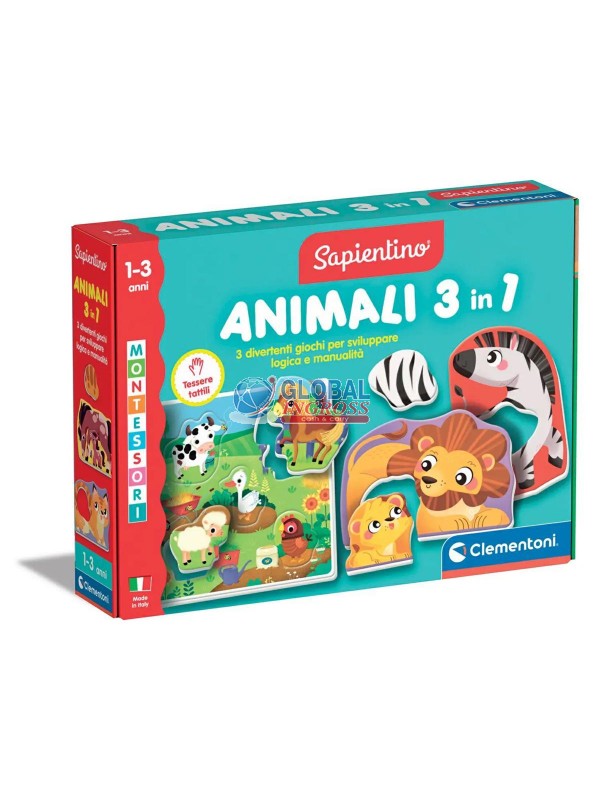 MONTESSORI - OGNI COSA AL SUO POSTO 2-4 anni