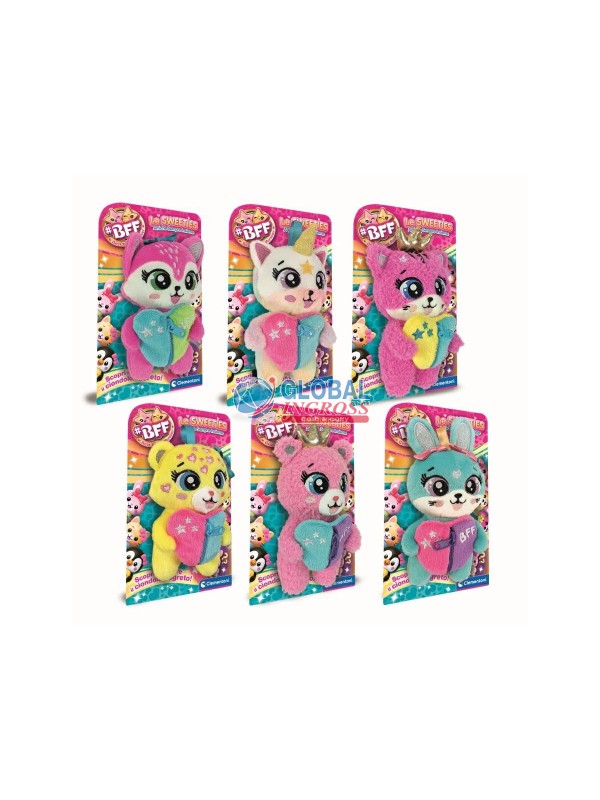 BFF POCKET PLUSH C/PORTACHIAVI modelli ass.
