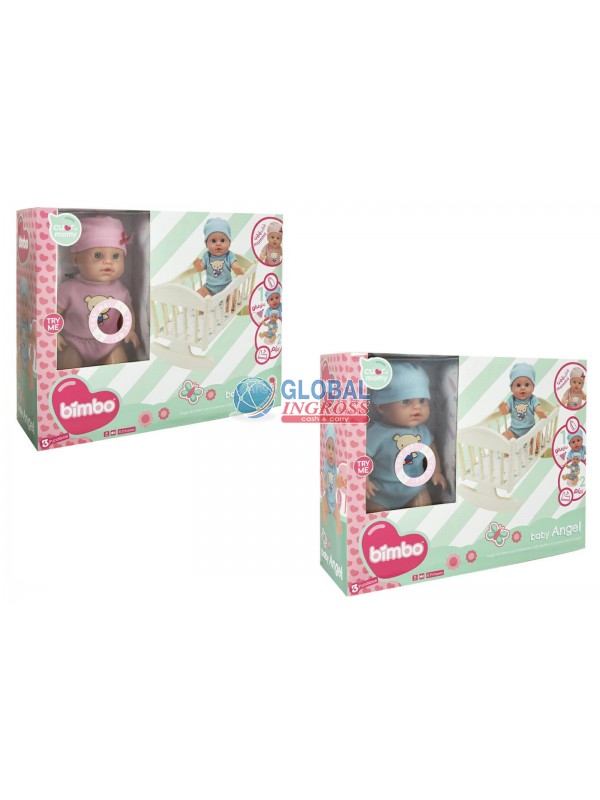 BAMBOLOTTO 30cm BEVE E BAGNA