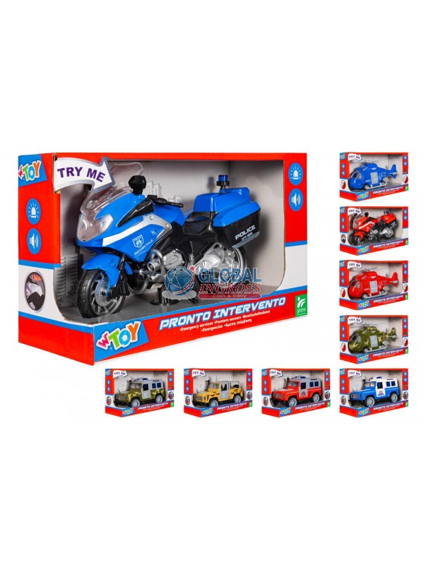 ELICOTTERO FUORISTRADA MOTO 20cm