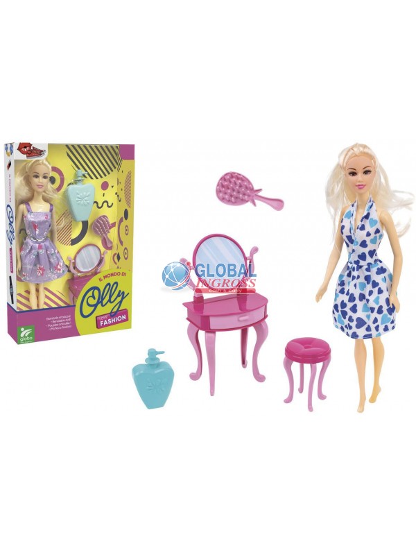 BAMBOLA SET VACANZA + ACCESSORI