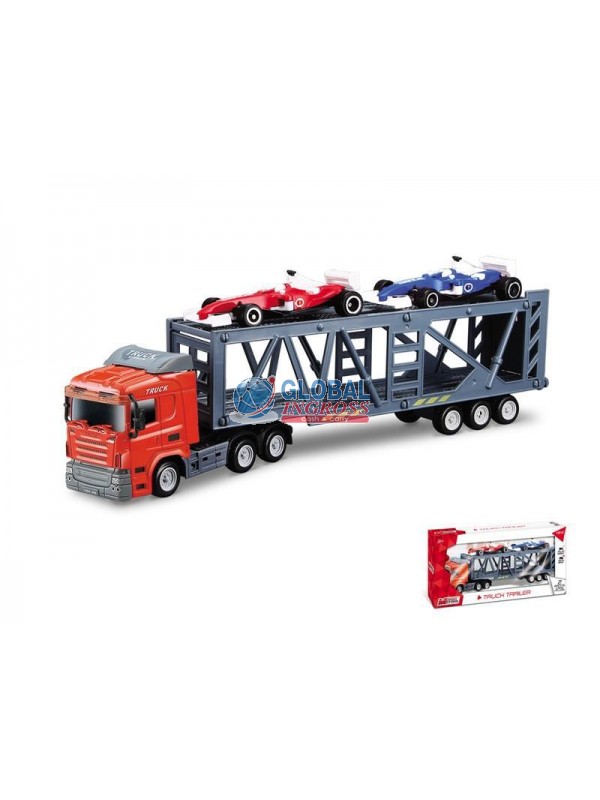 MODELLINO TRUCK TRAILERC/2 RACING CARS