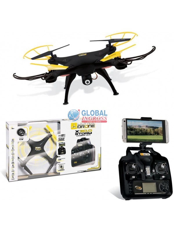 DRONE X30.0 C/CAMERA R/C WIFI STORM